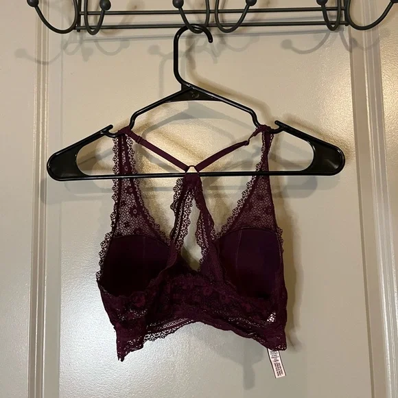 Victoria’s Secret Lace Bralette in Burgundy - Picture 2 of 2
